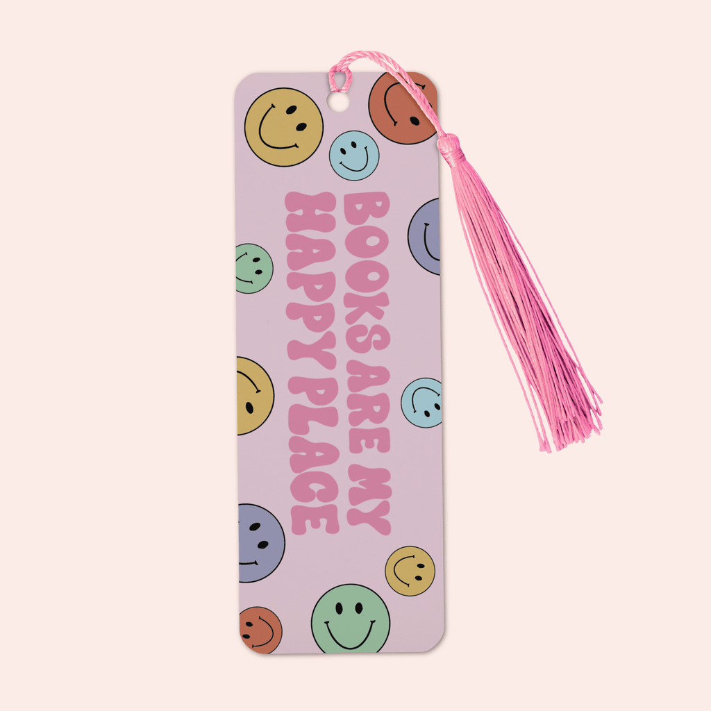 Books Are My Happy Place Bookmark