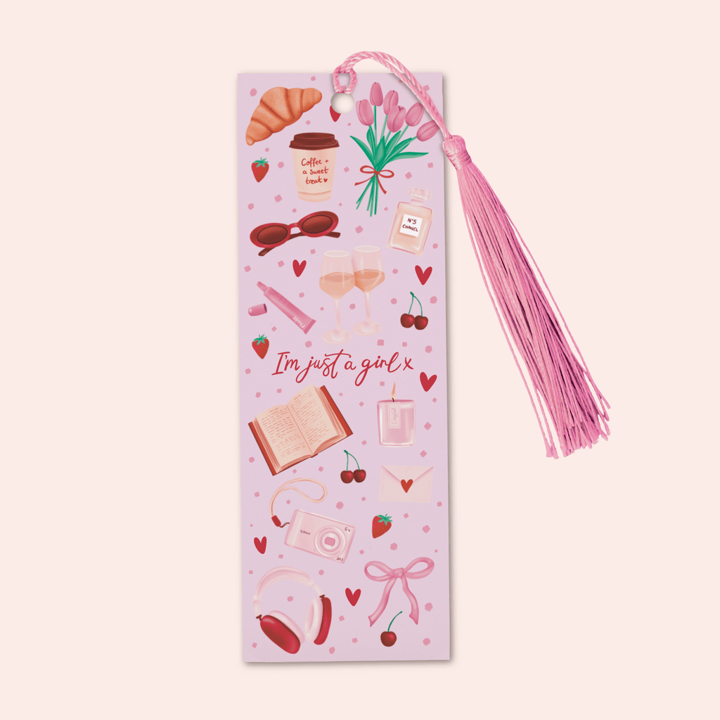 Just A Girl Bookmark