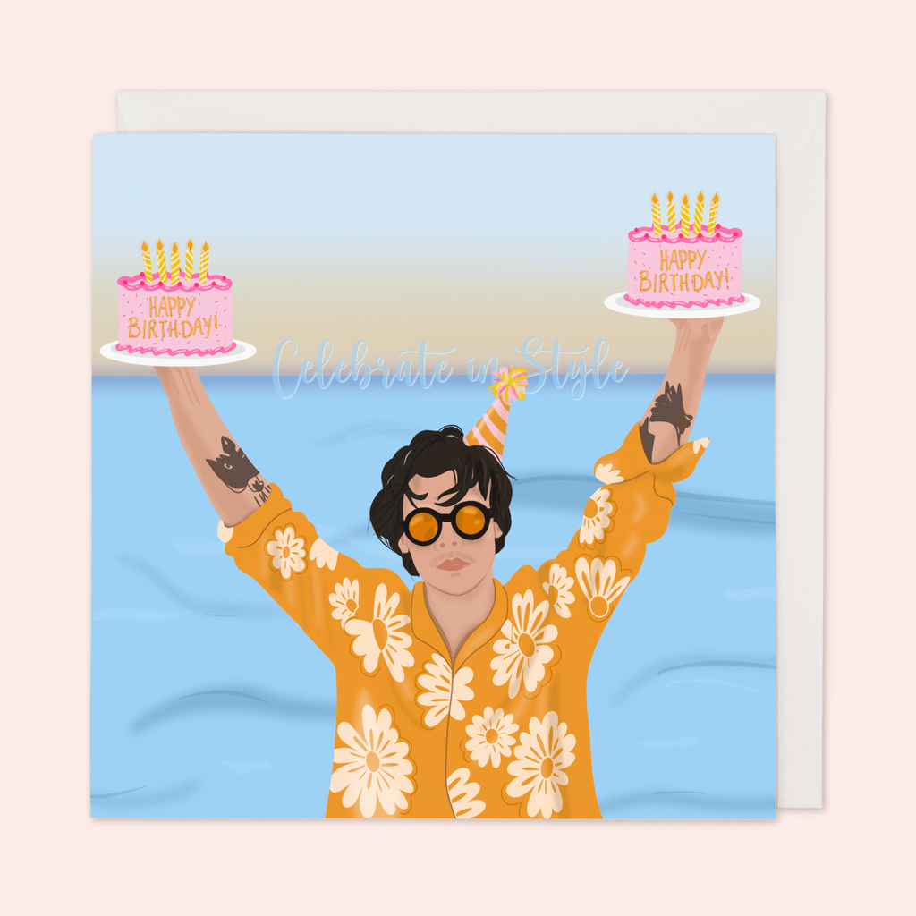 Celebrate in Style Birthday Card