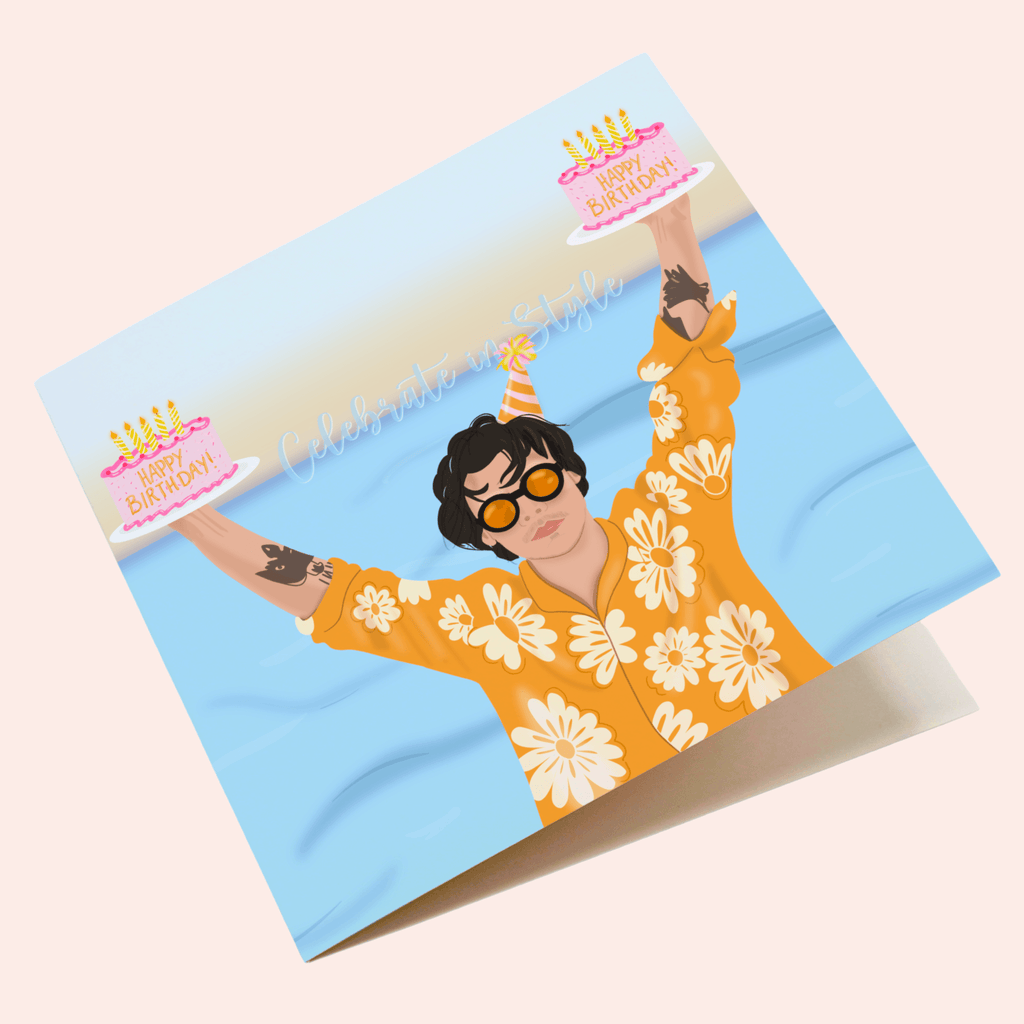 Celebrate in Style Birthday Card