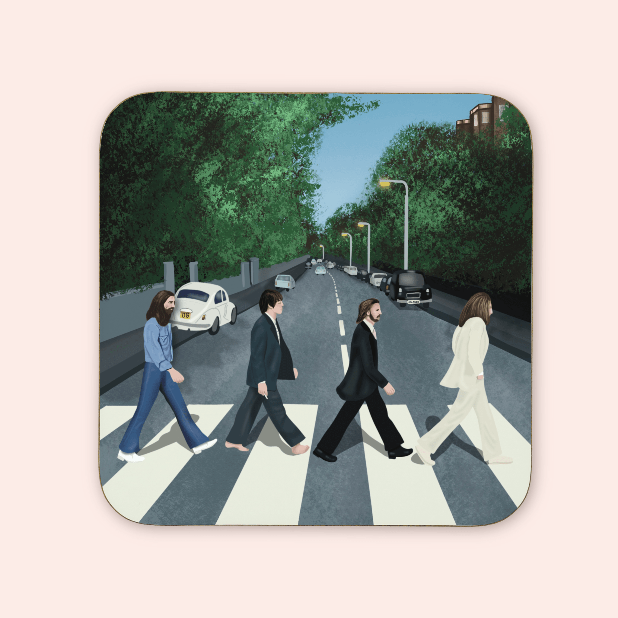 Abbey Road Inspired Coaster