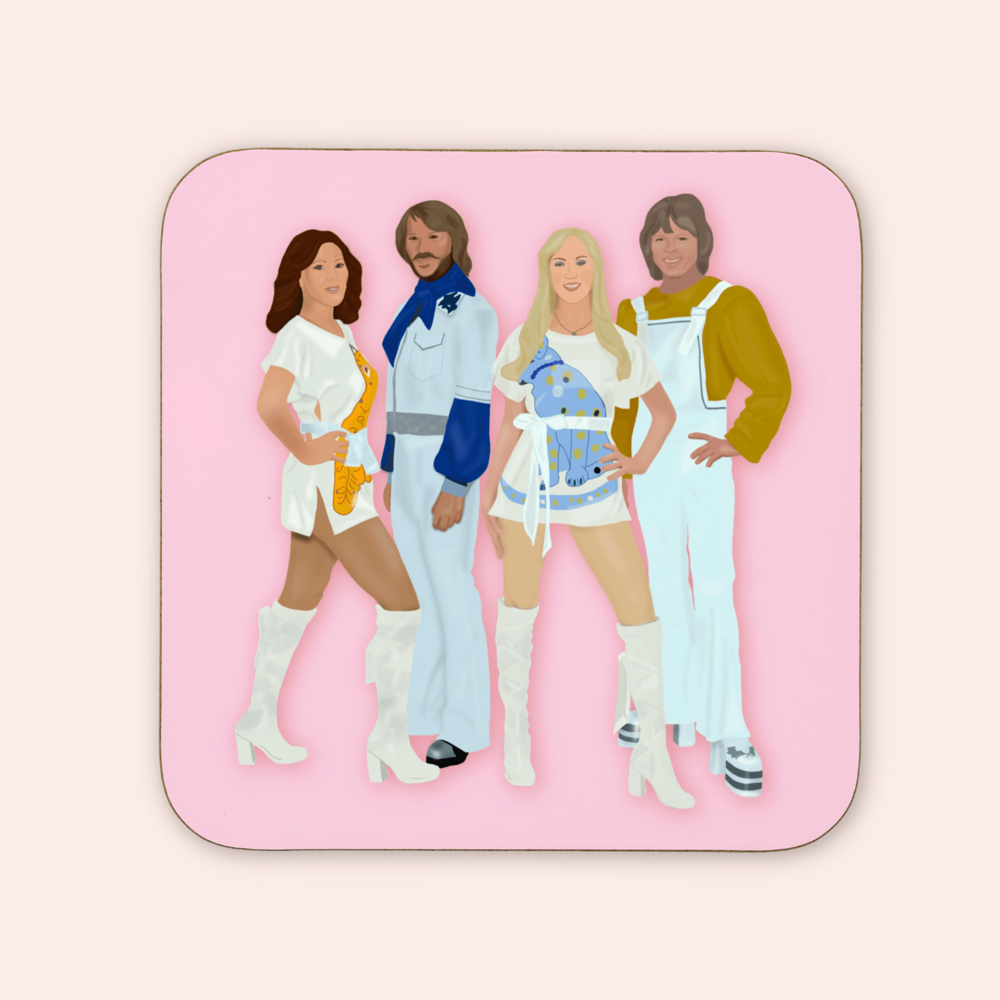 Dancing Queen Inspired Coaster