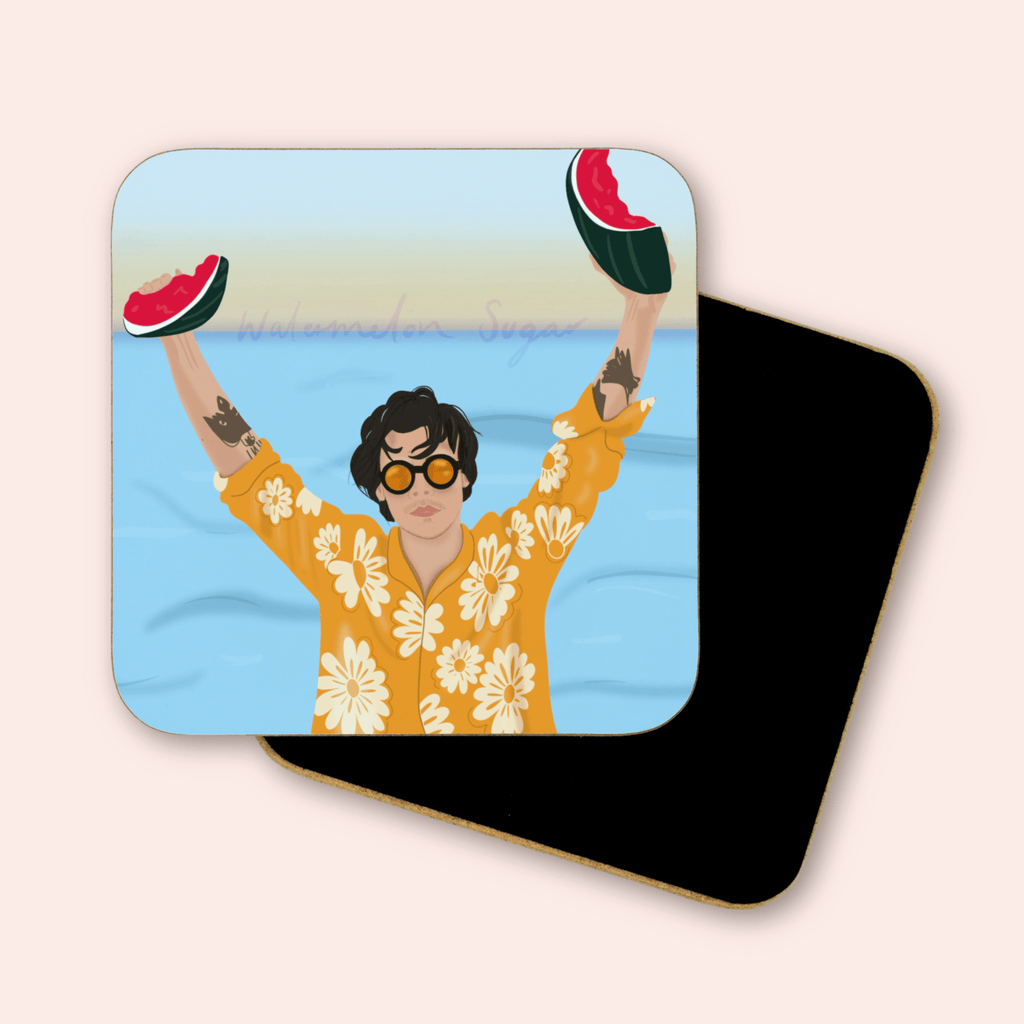Watermelon Sugar Inspired Coaster
