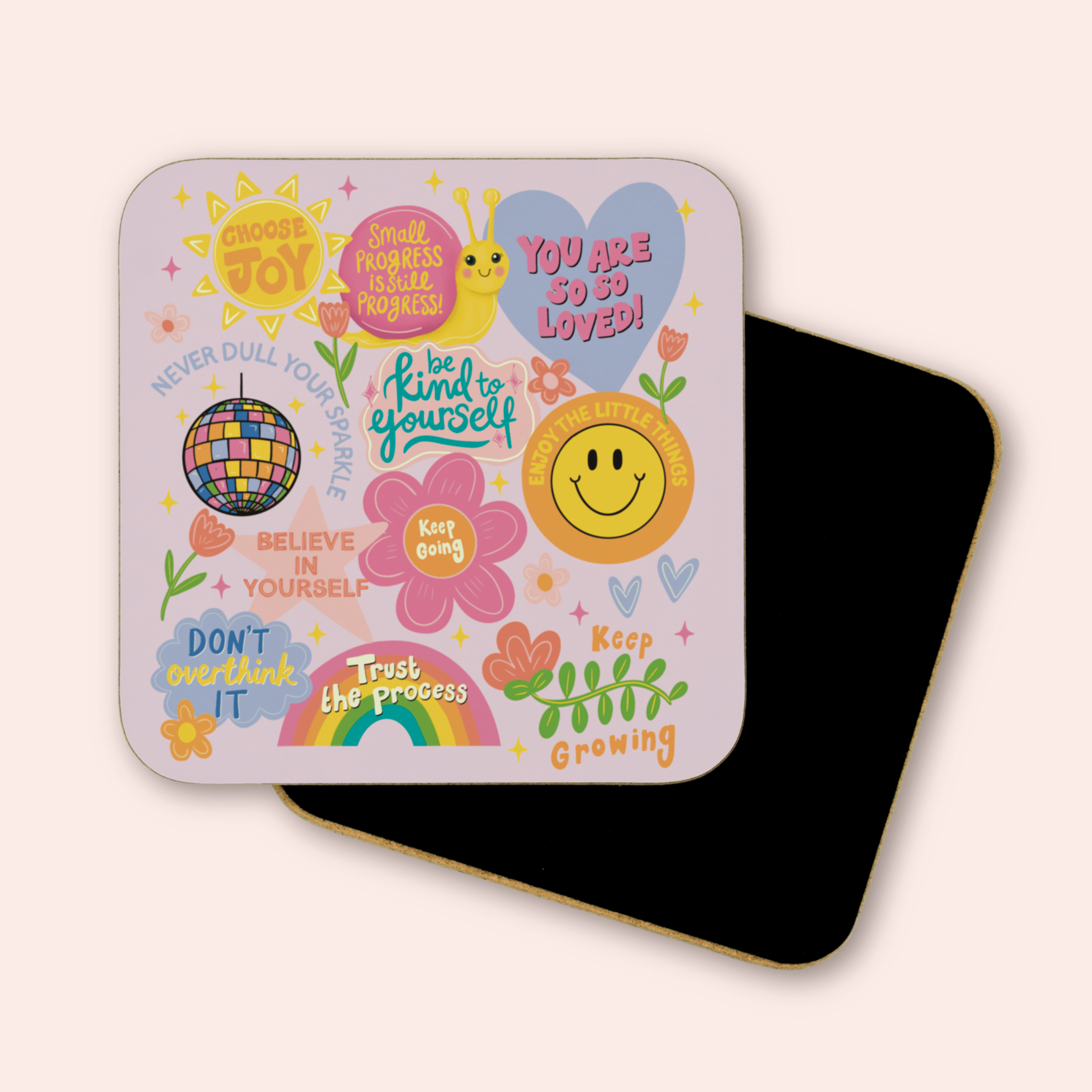 Positive Affirmations Coaster