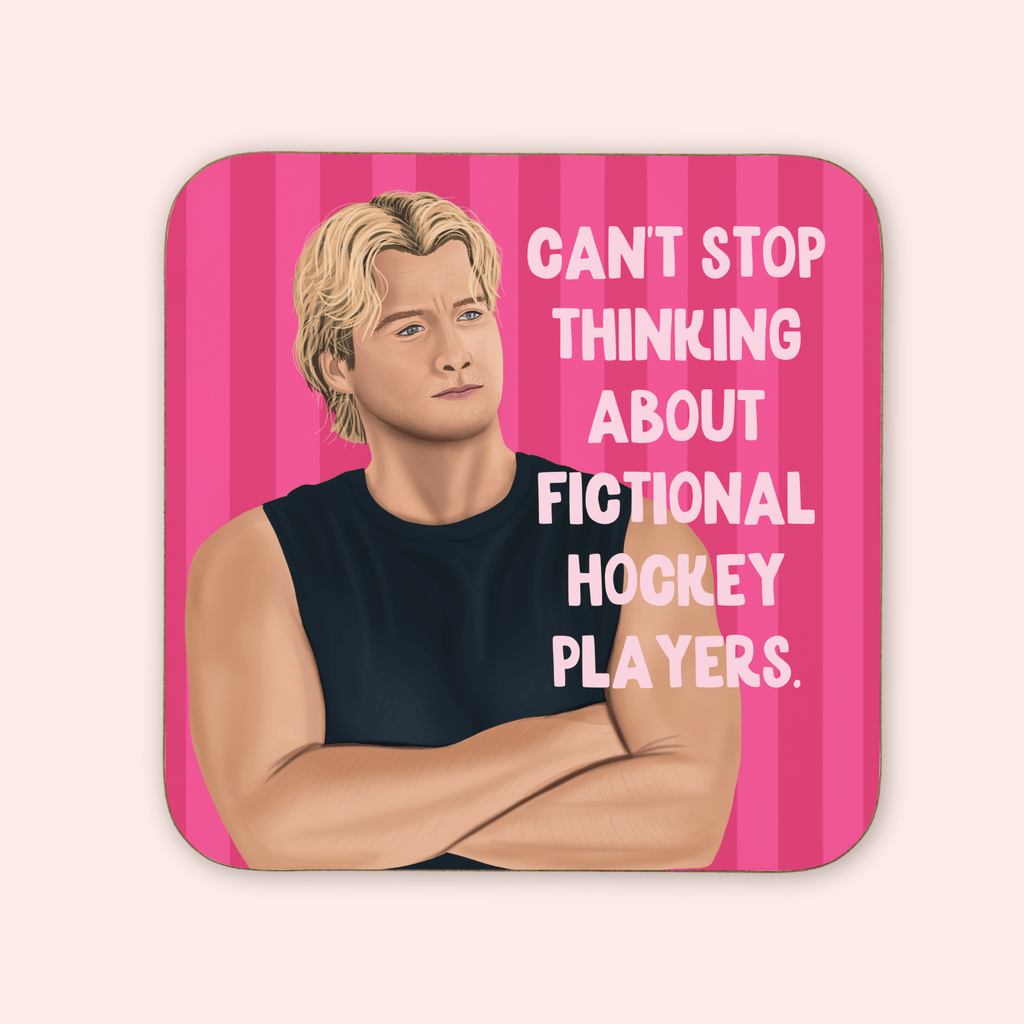 Fictional Hockey Players - Team Dean Coaster