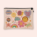 Positive Affirmations Cosmetic Bag