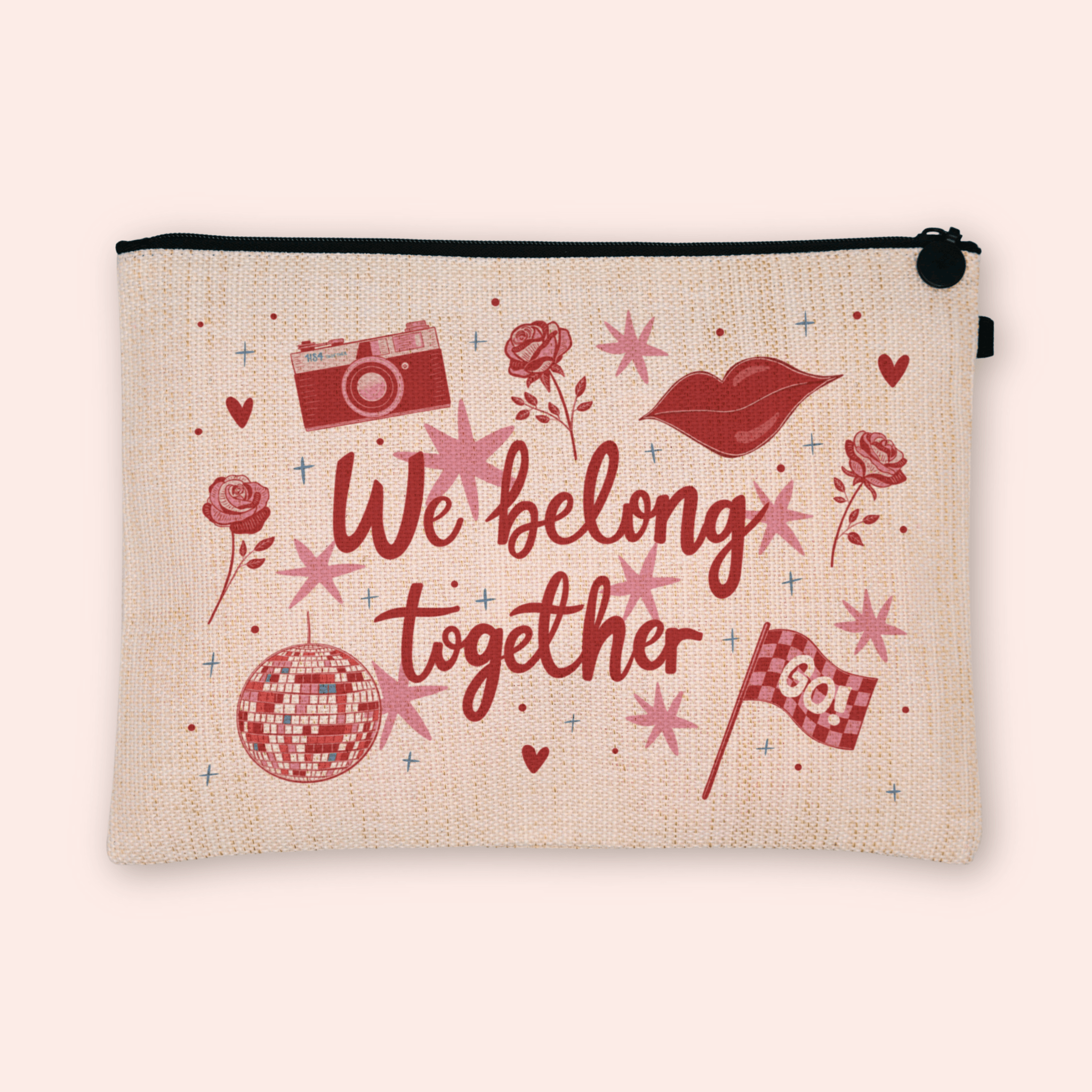 We Belong Together Cosmetic Bag