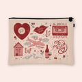 Olivia Inspired Cosmetic Bag