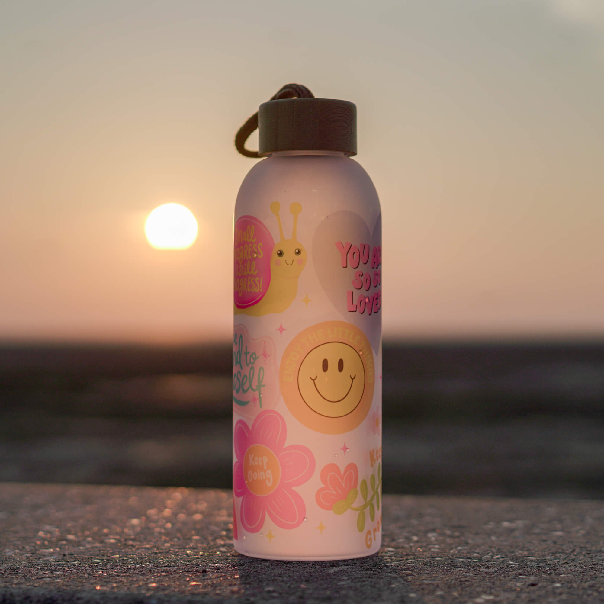 Positive Affirmations Water Bottle