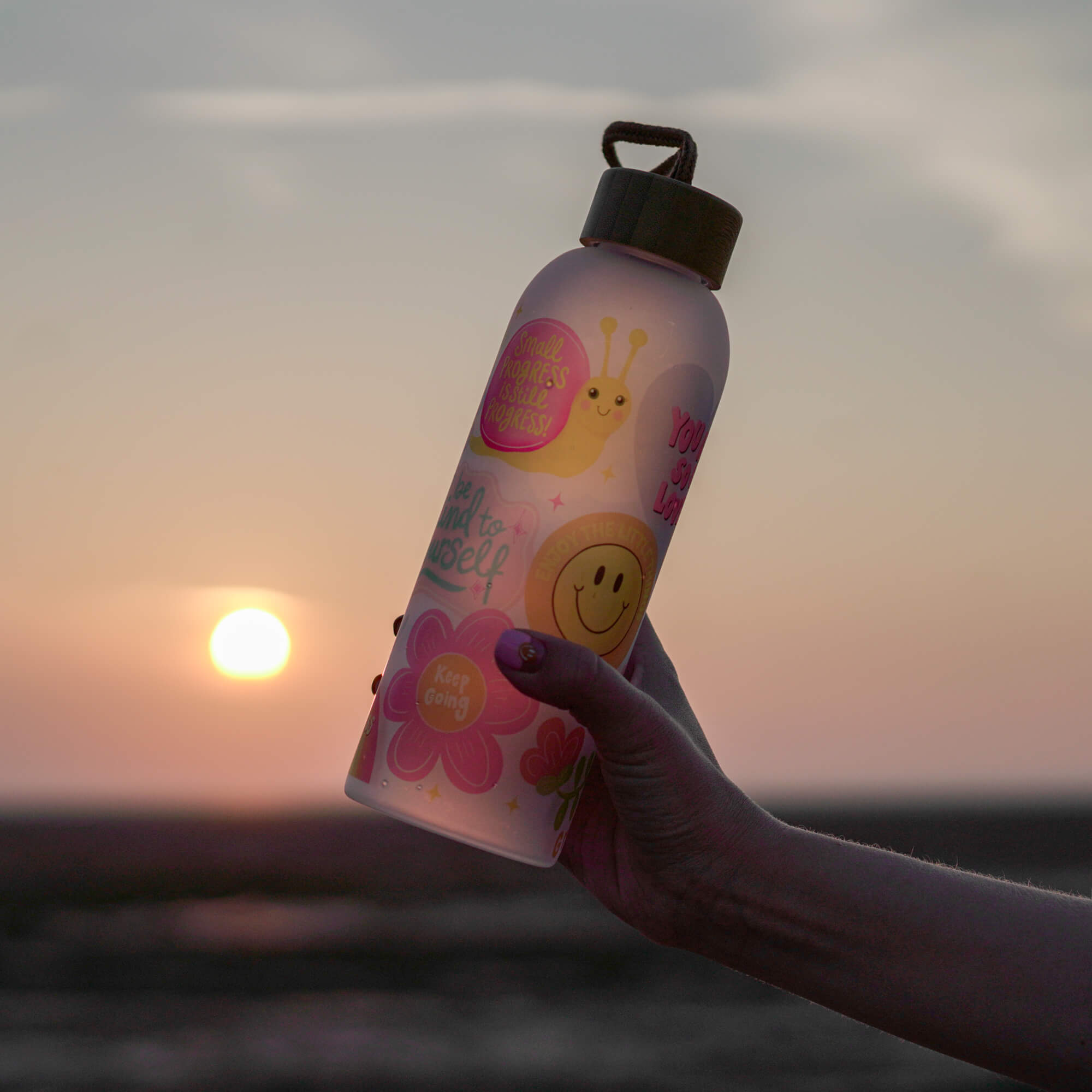 Positive Affirmations Water Bottle