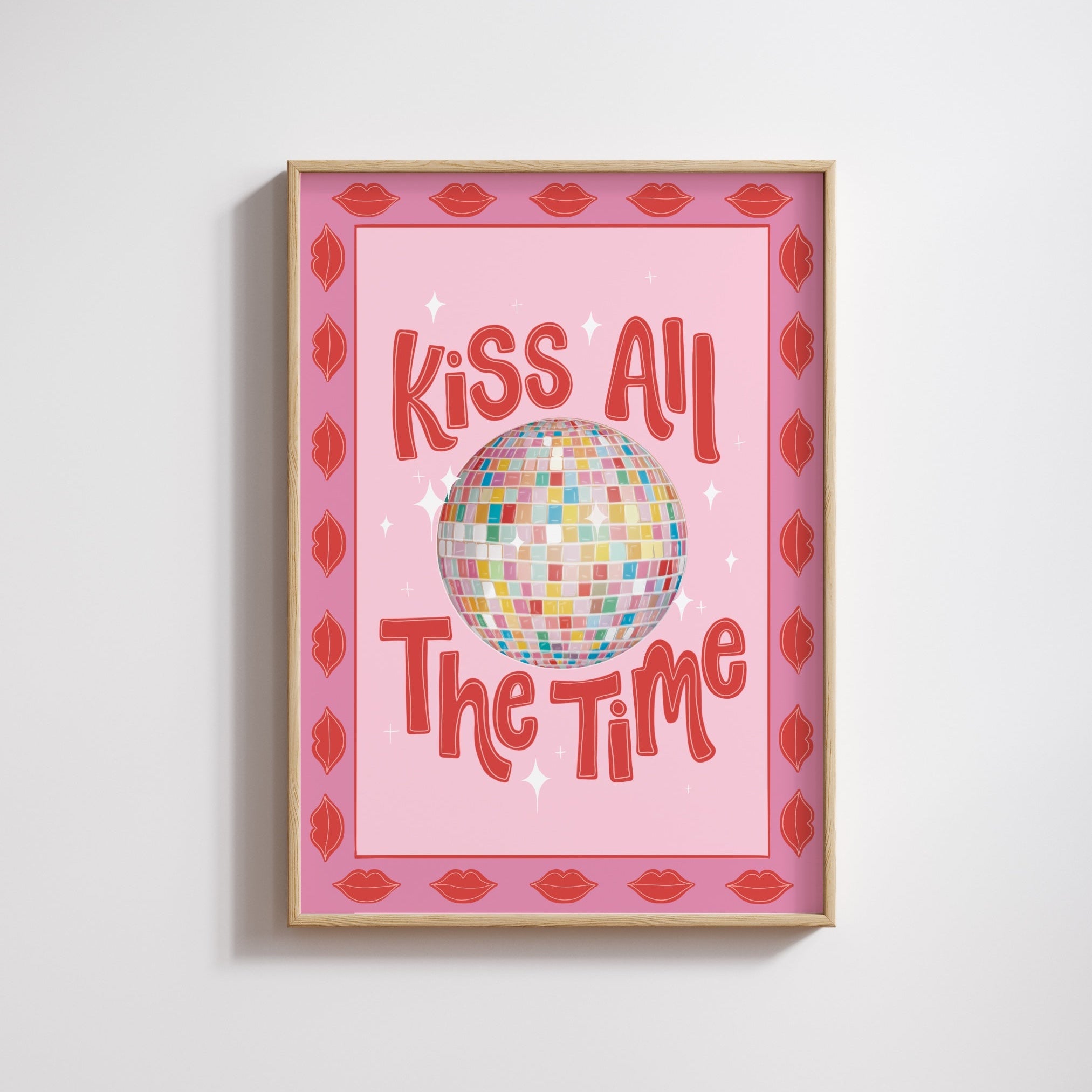Kiss All The Time Print