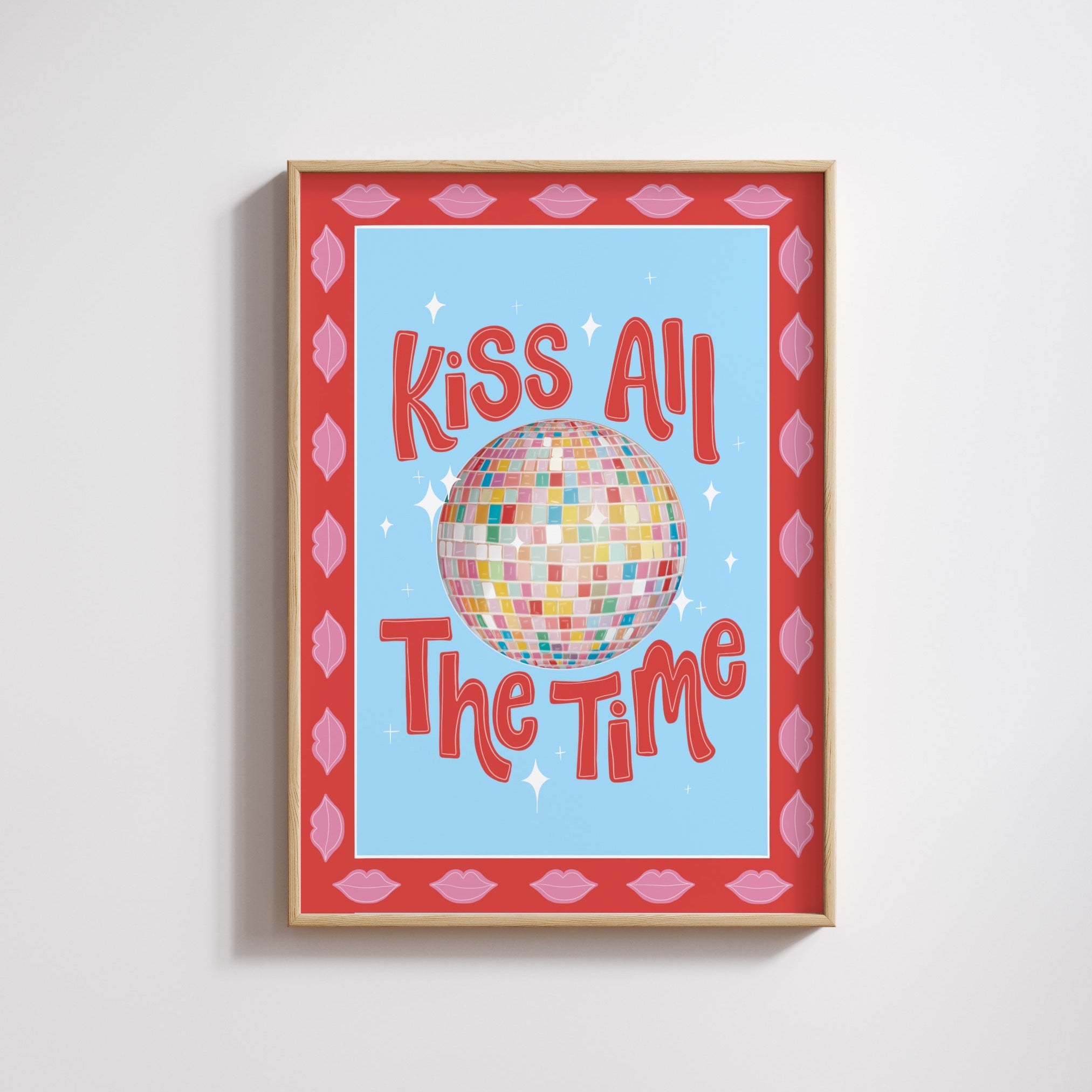Kiss All The Time Print 2