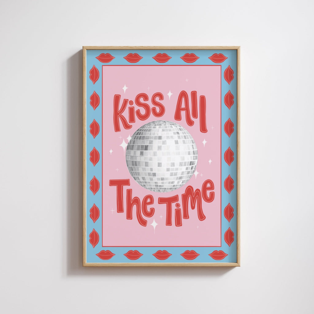 Kiss All The Time Print 3