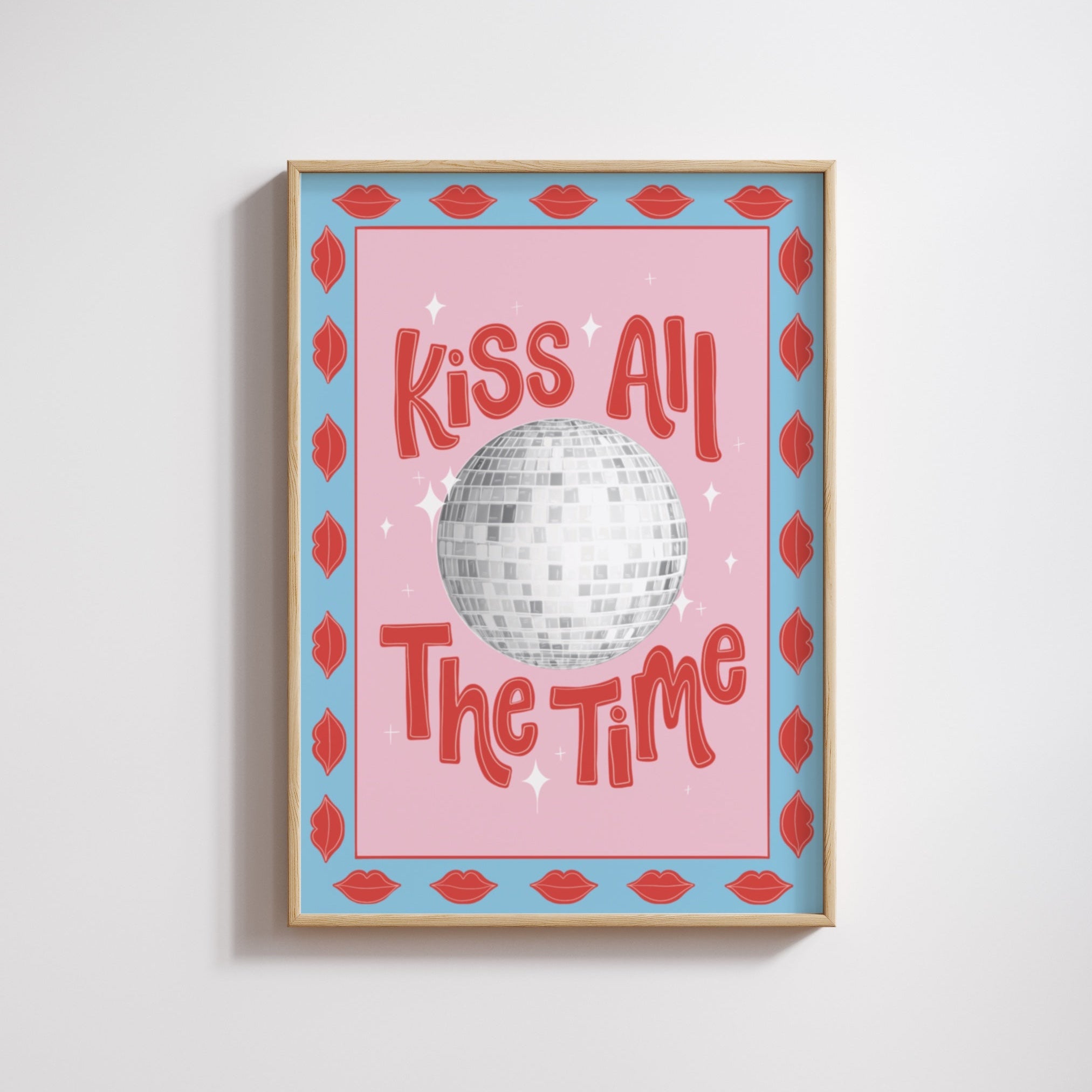 Kiss All The Time Print 3