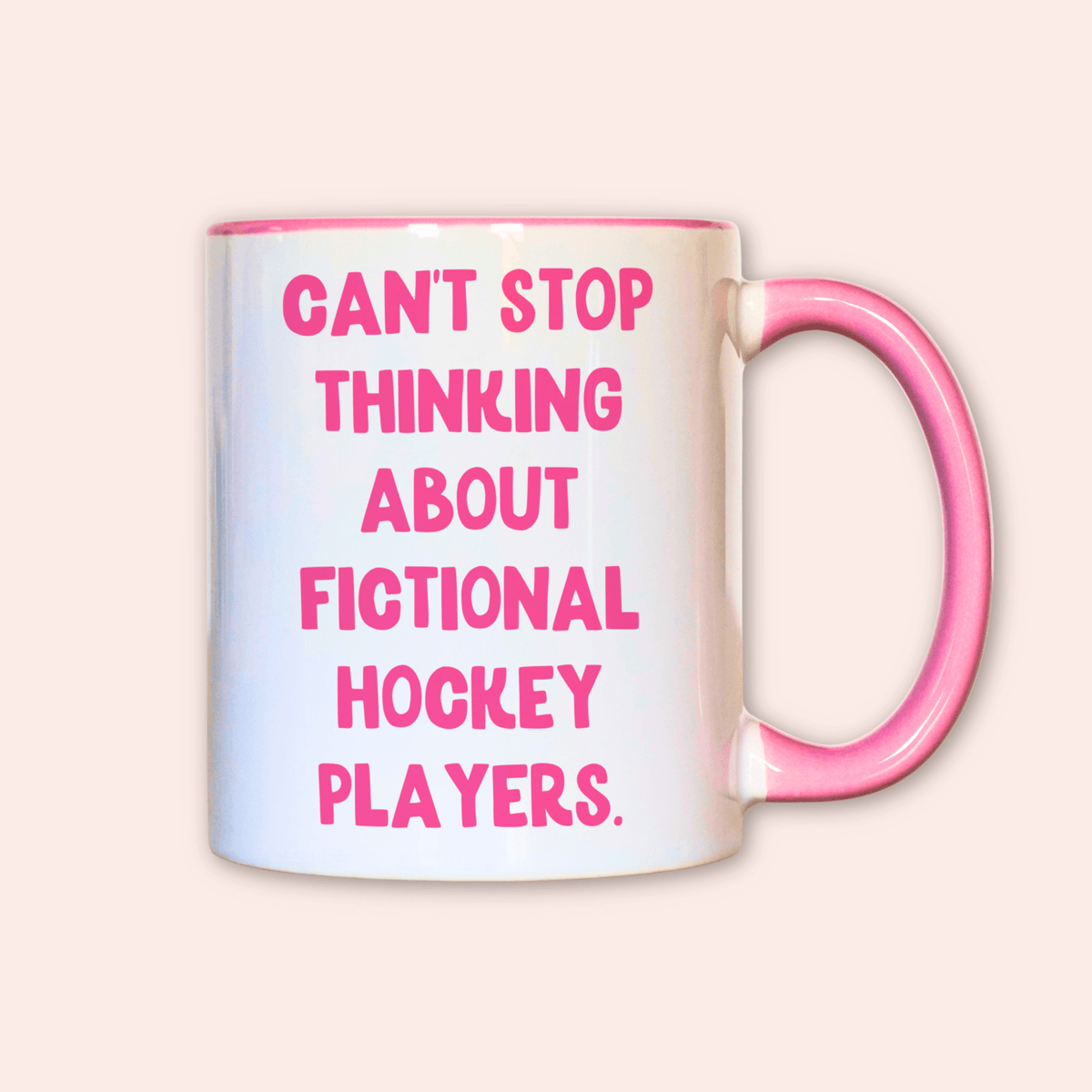 Can't Stop Thinking About Fictional Hockey Players - Team Dean Mug