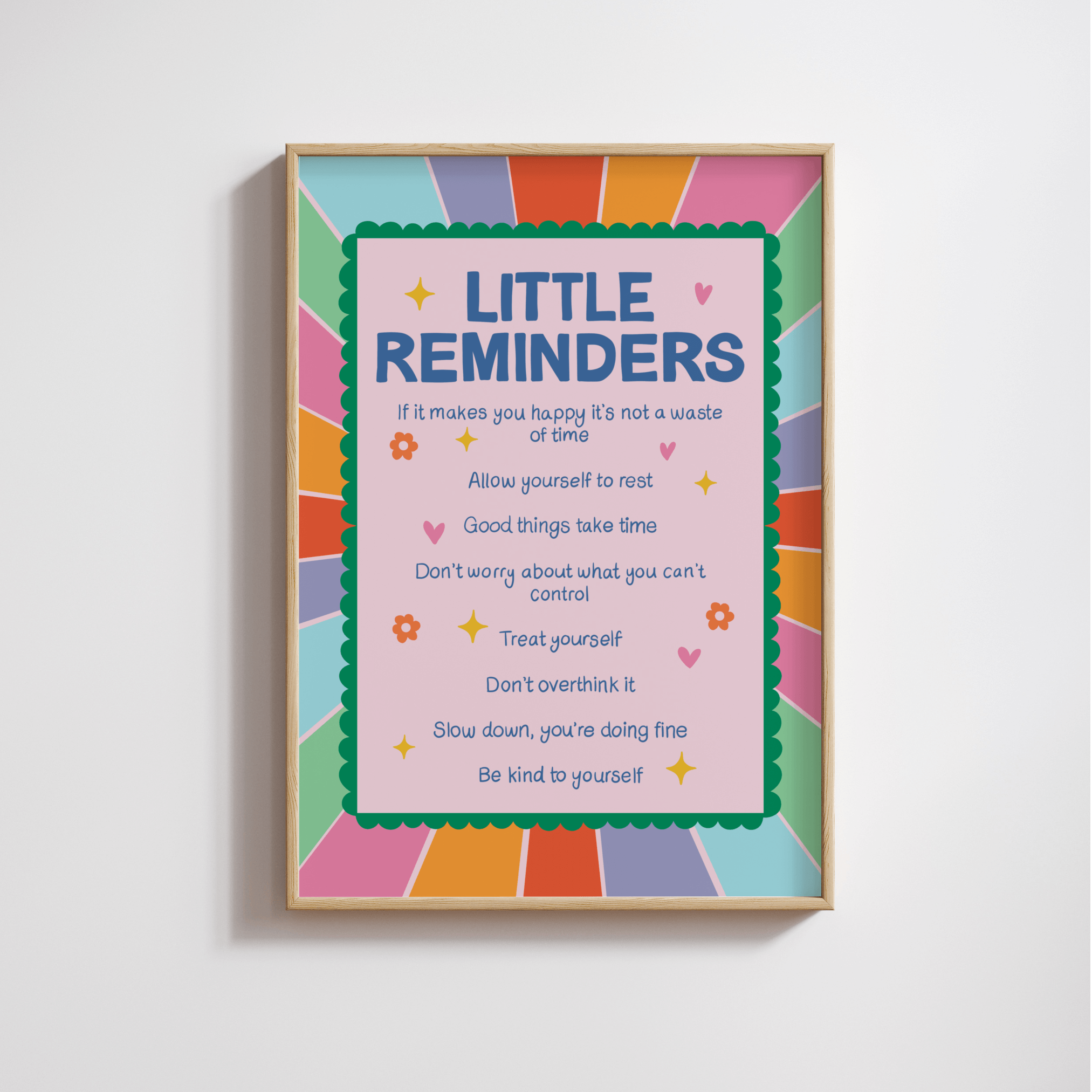 Little Reminders Print