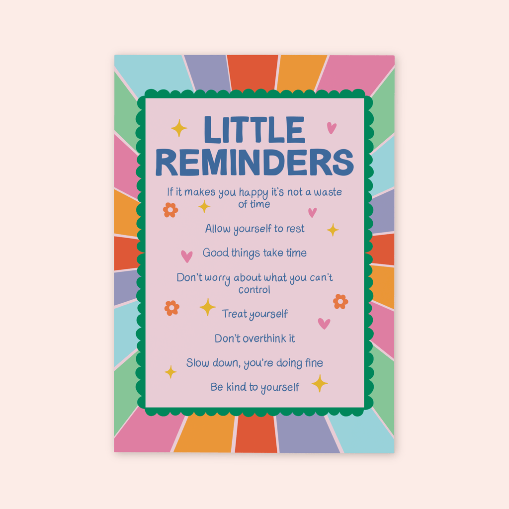 Little Reminders Print