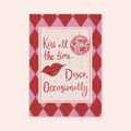 Kiss All The Time Disco Occasionally Print