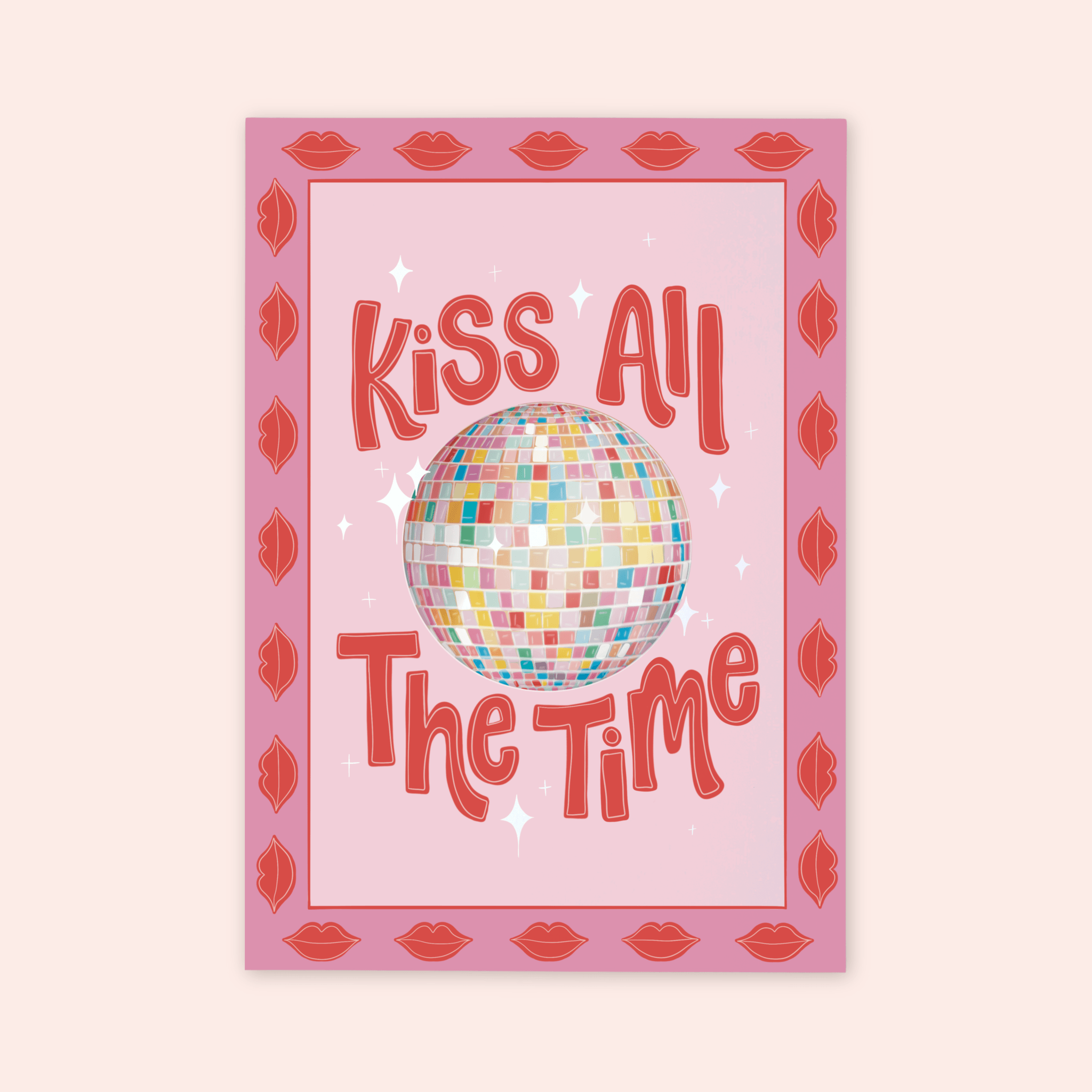 Kiss All The Time Print