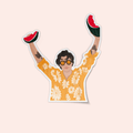 Watermelon Sugar Inspired Sticker
