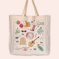 Swiftie Large Linen Tote Bag