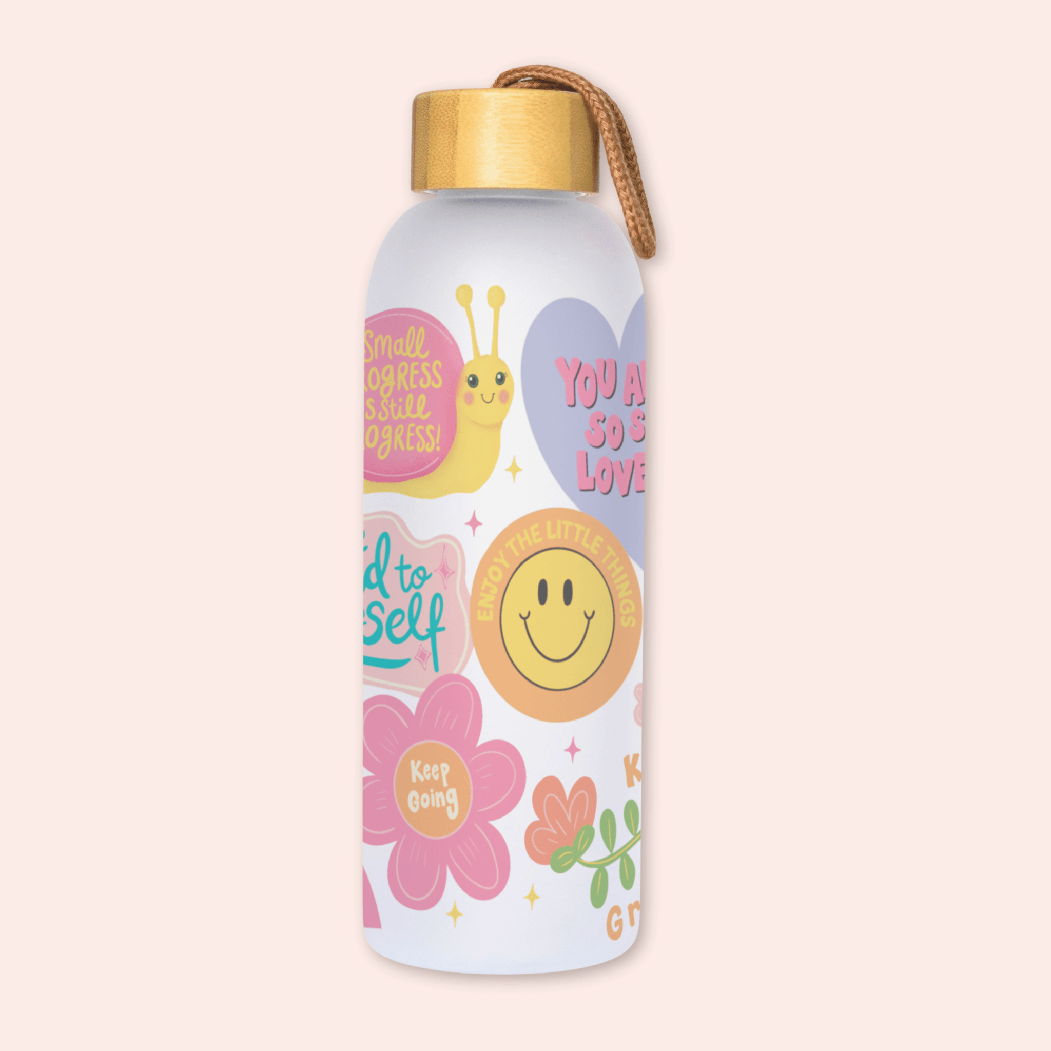 Positive Affirmations Water Bottle