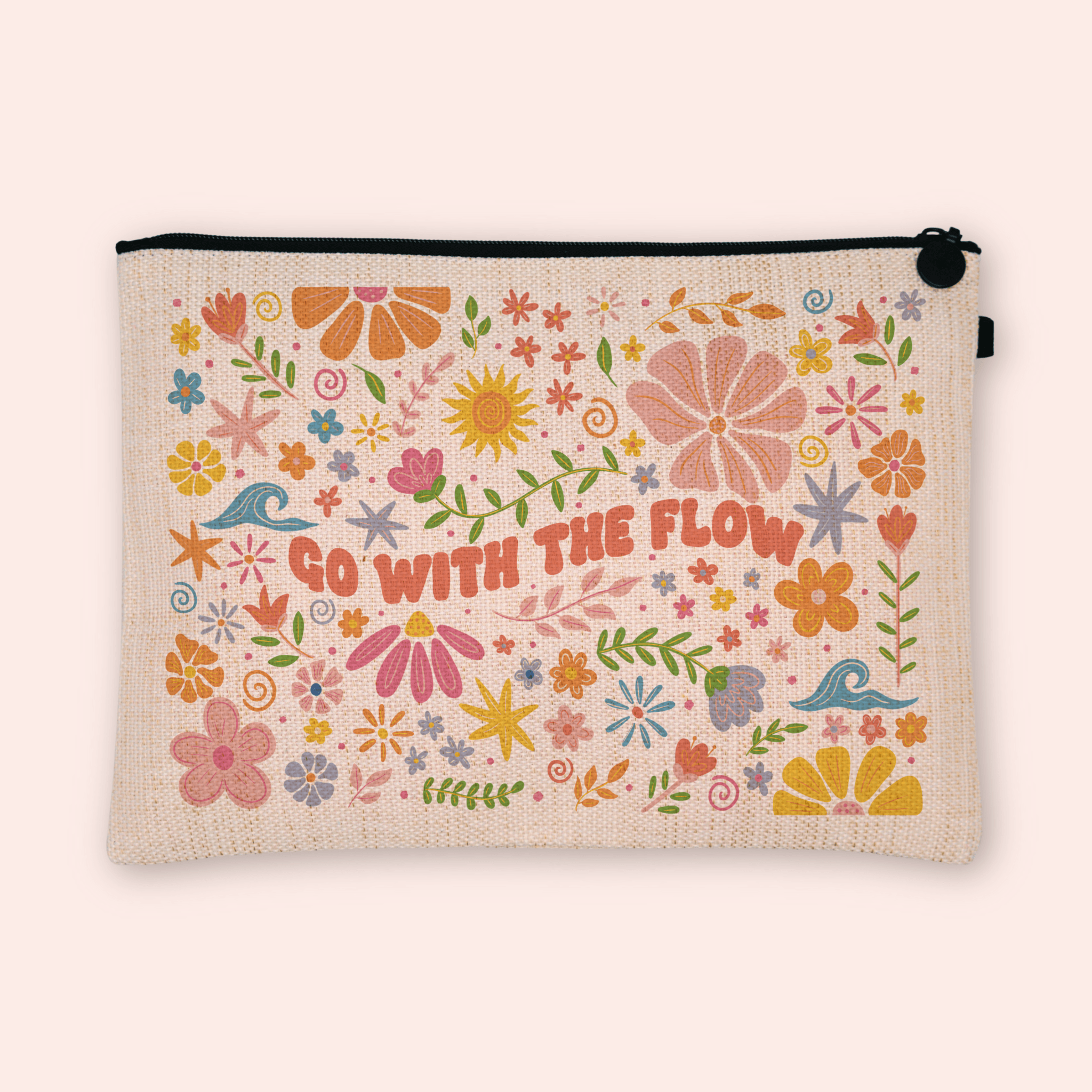 Go With The Flow Cosmetic Bag